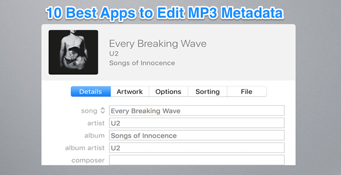 10 Best Tools to Tag MP3s and Edit Metadata image 1