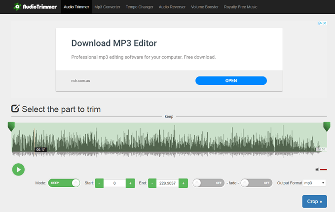 Cut, Edit or Remix Music and Songs Online for Free image 3