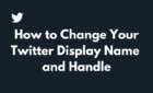 How to Change Your Twitter Display Name and Handle image