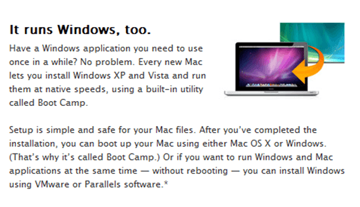 mac windows description