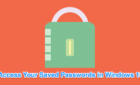 How to Find Hidden & Saved Passwords in Windows image