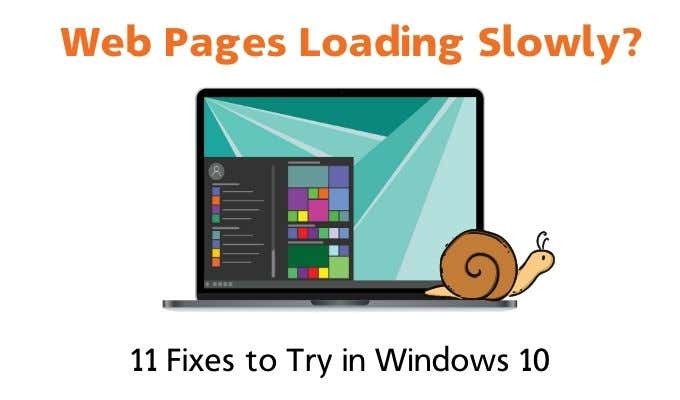 Web Pages Loading Slowly? 11 Fixes to Try in Windows 10 image 1