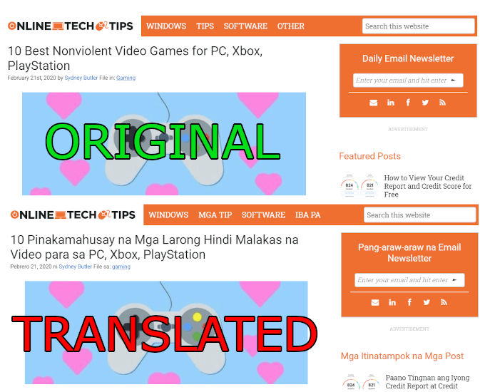How To Google Translate a Web Page image 9